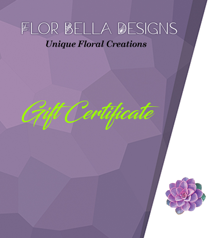 Gift Certificate for Special Day