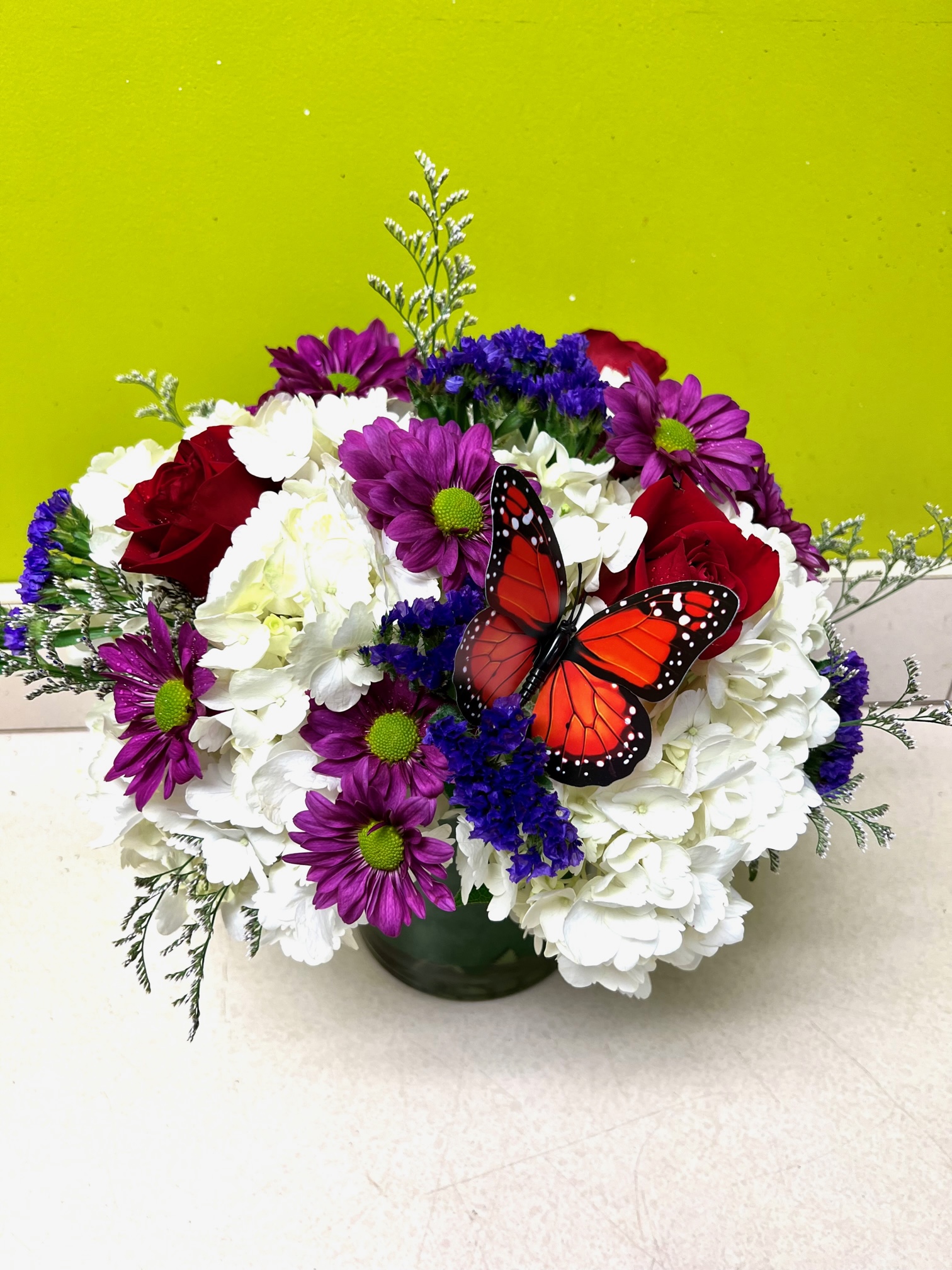 Winter White Centerpiece - Flor Bella Designs