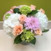 Green, Purple and White Floral Arrangement - Bergen County, NJ